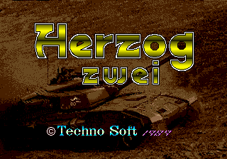 Herzog Zwei screenshot 3 for Sega Genesis